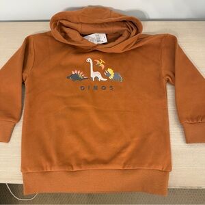 Next Dino Hoodie Sweatshirt Size 4/5 NWT
